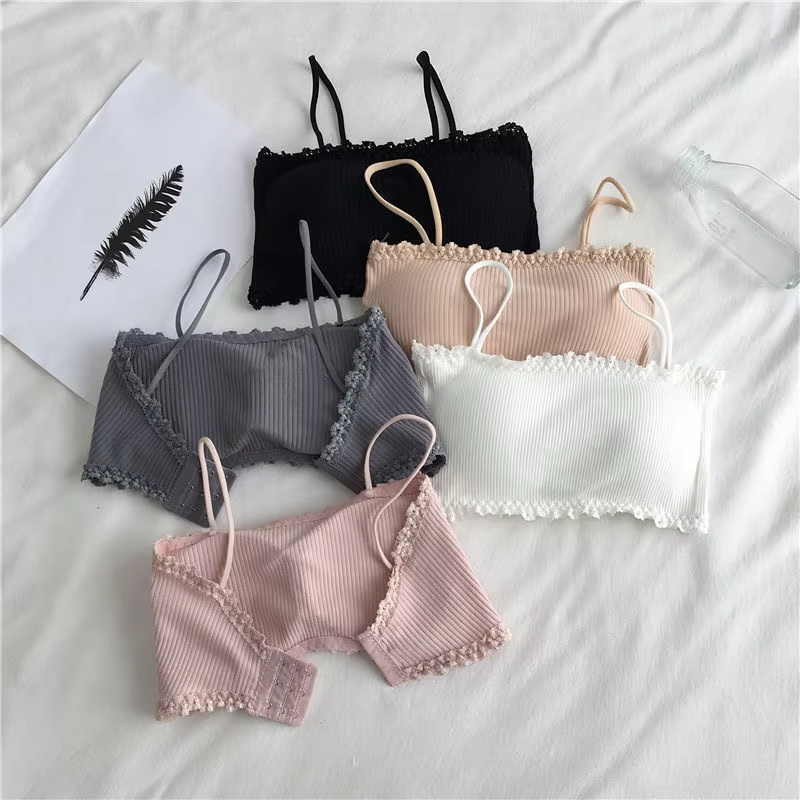 Suspender Tank Top - Sujetador de mujer, Top de tubo