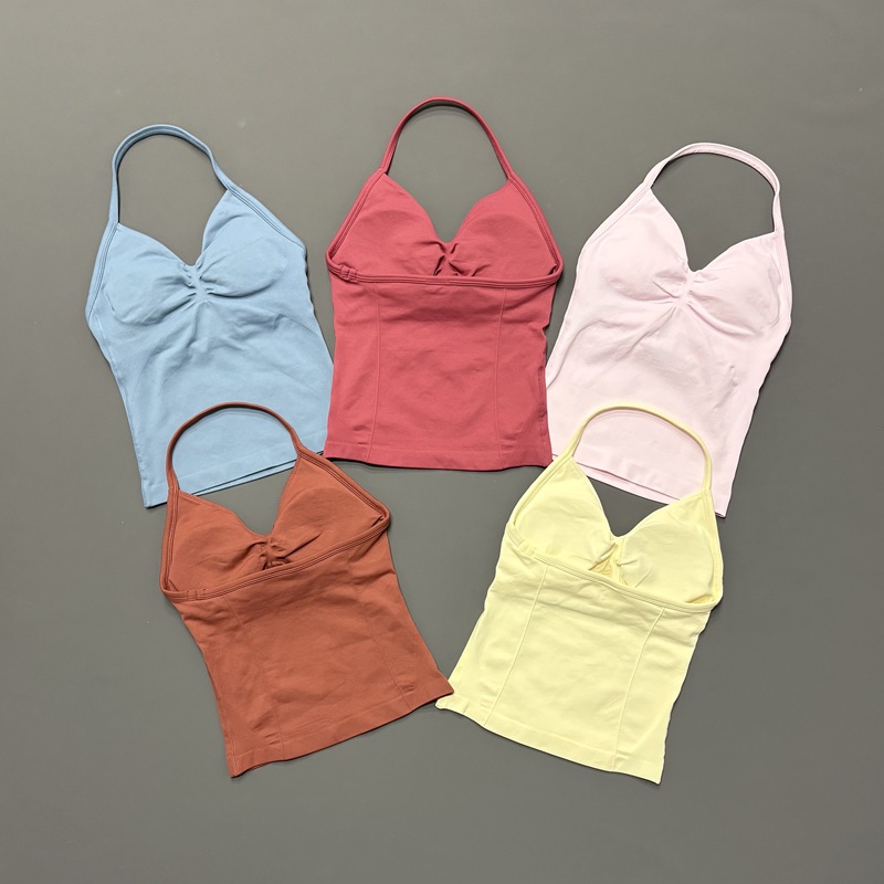 Suspender Tank Top - Camiseta Deportiva sin Costuras para Mujer,