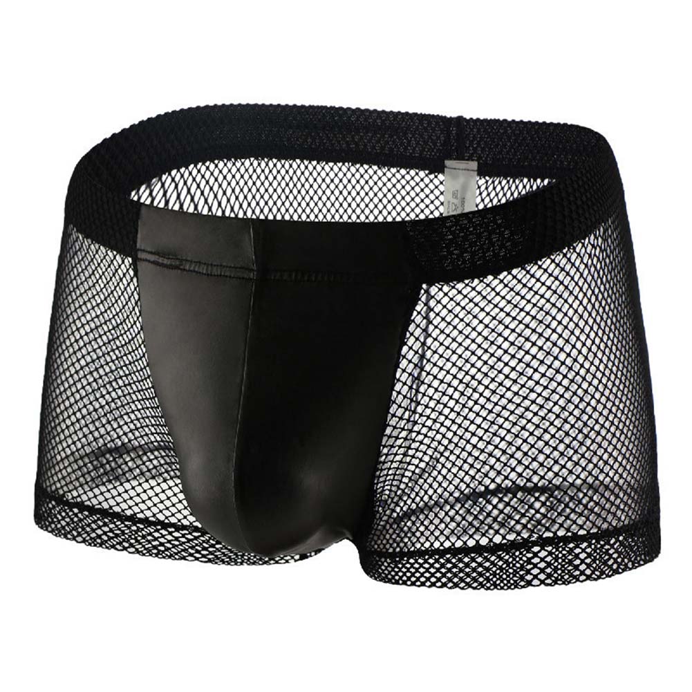 Trunk Breathable Men - Calzoncillos Boxer de Malla Transparente para