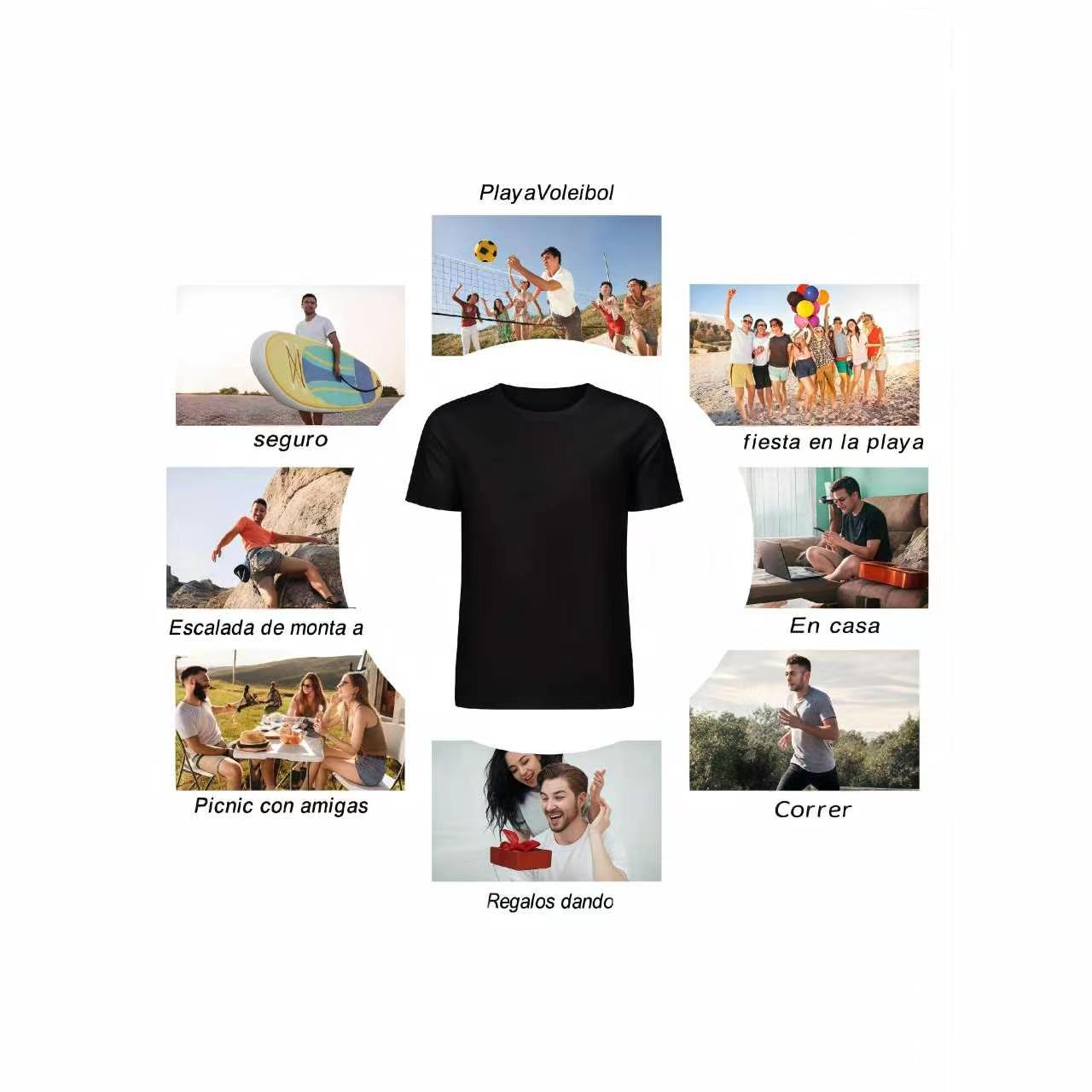 Camiseta divertida de Happy Me - Base Layer Top reseña y precio