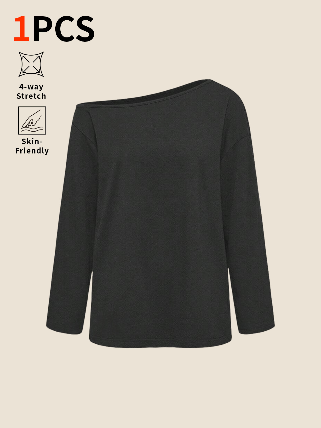 Camiseta de manga larga holgad - Base Layer Top reseña y precio