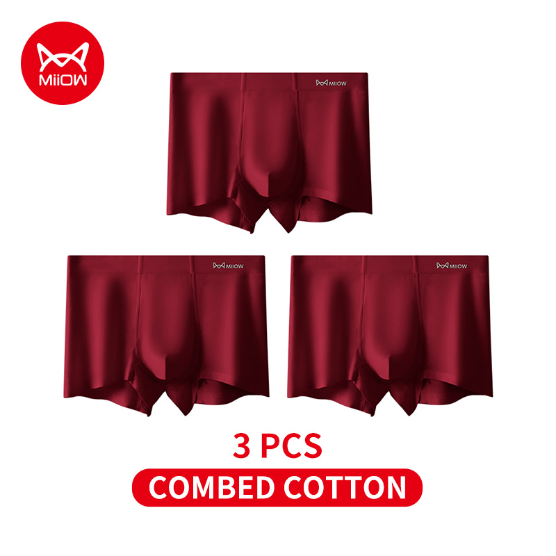 MiiOW, 3 uds., ropa interior d - Boxer Brief Pack Cotton reseña y precio