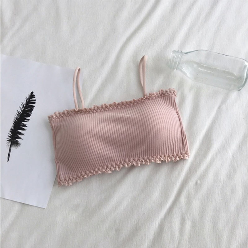 Sujetador de algodón para muje - Suspender Tank Top reseña y precio
