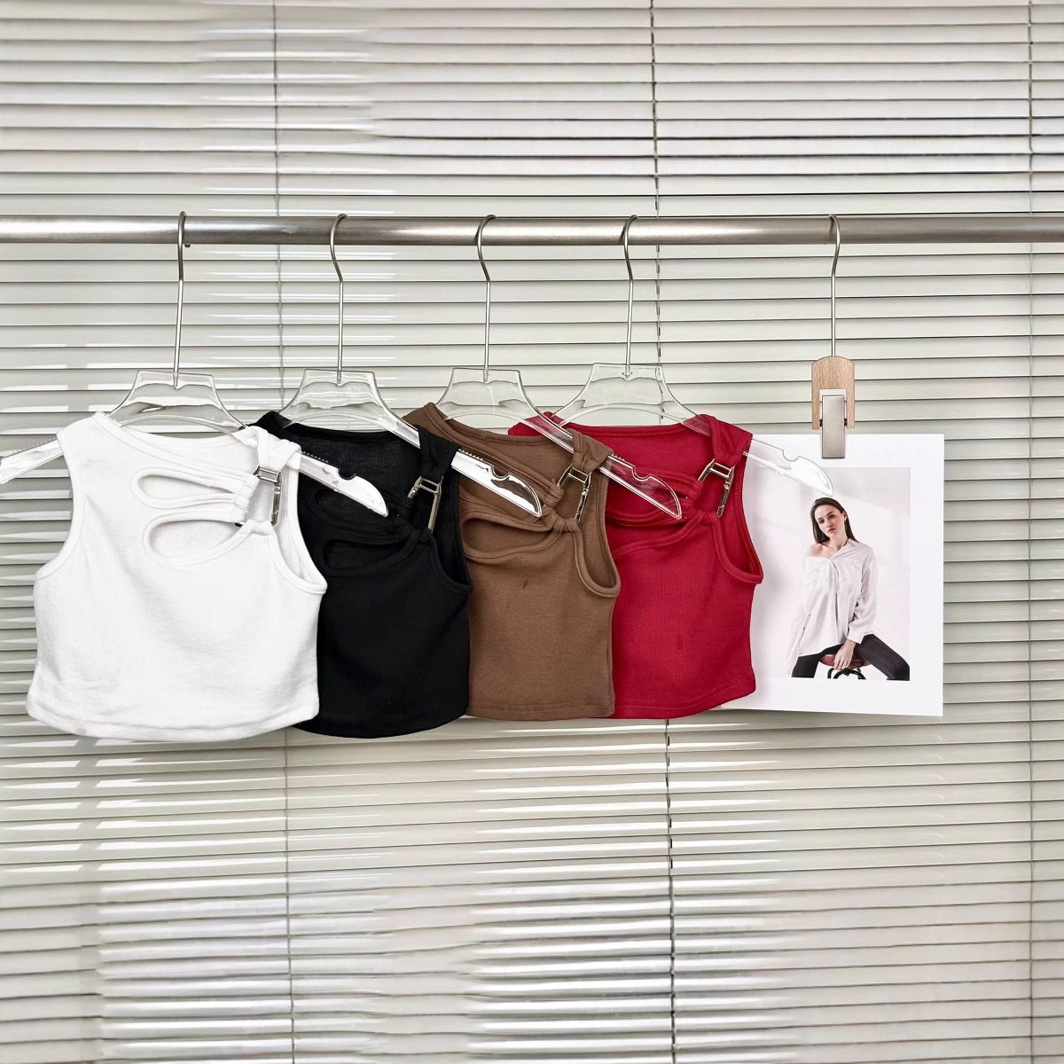 Camisetas sin mangas acanalada - Tank Top Ribbed reseña y precio
