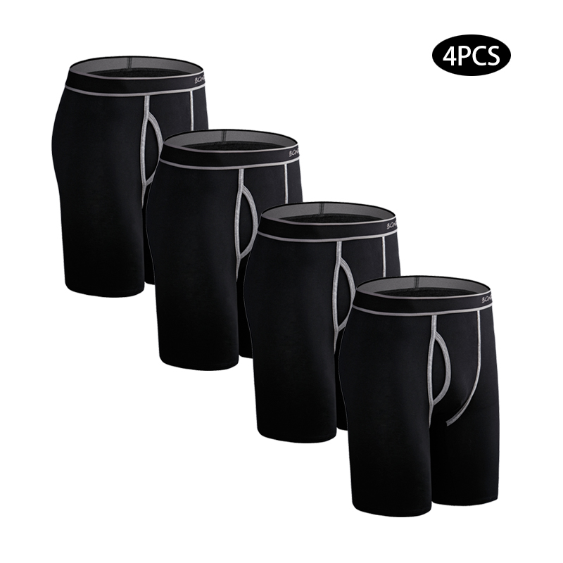 4 Uds. Ropa interior larga de  - Boxer Brief Pack Cotton reseña y precio