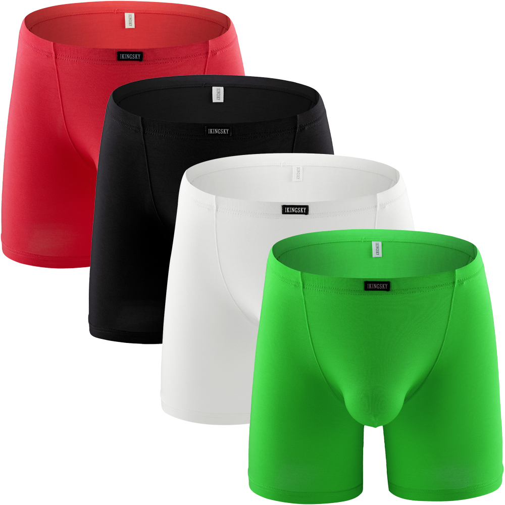 iKingsky Calzoncillos tipo bóx - Long Leg Trunk Men reseña y precio