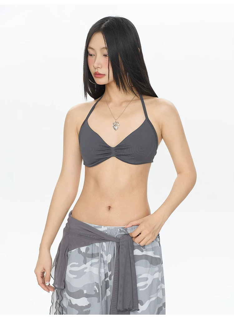 Sujetador deportivo sin costur - Suspender Tank Top reseña y precio